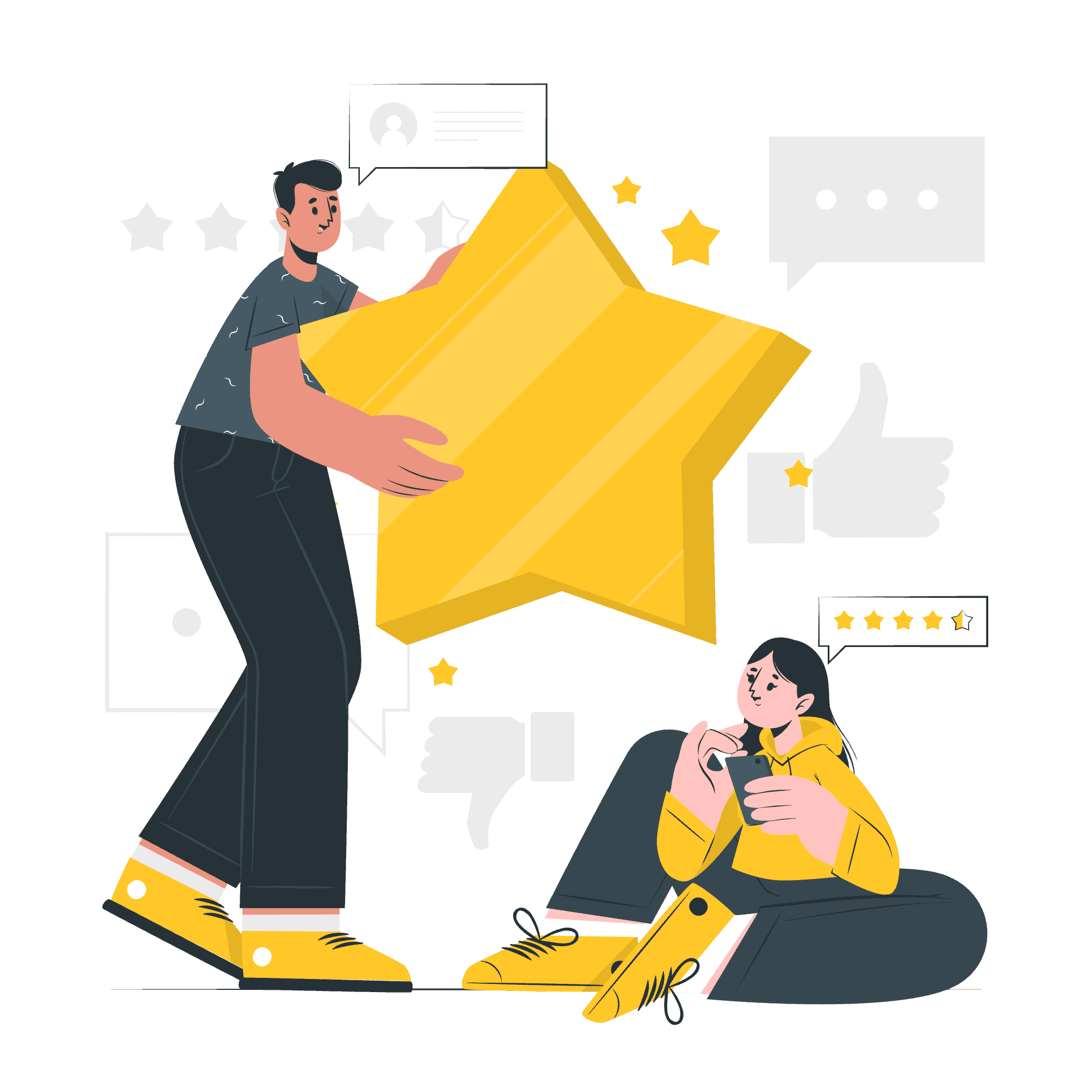 Earn points illustration